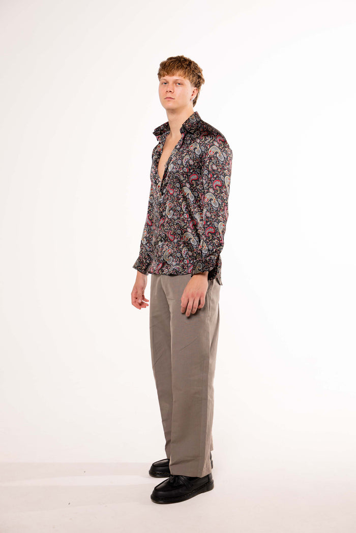 Camicia SETA di BANANO con Fantasie