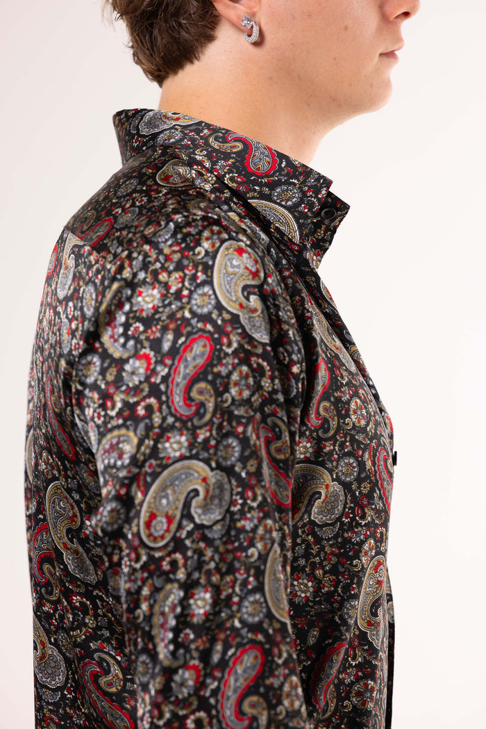 Camicia SETA di BANANO con Fantasie